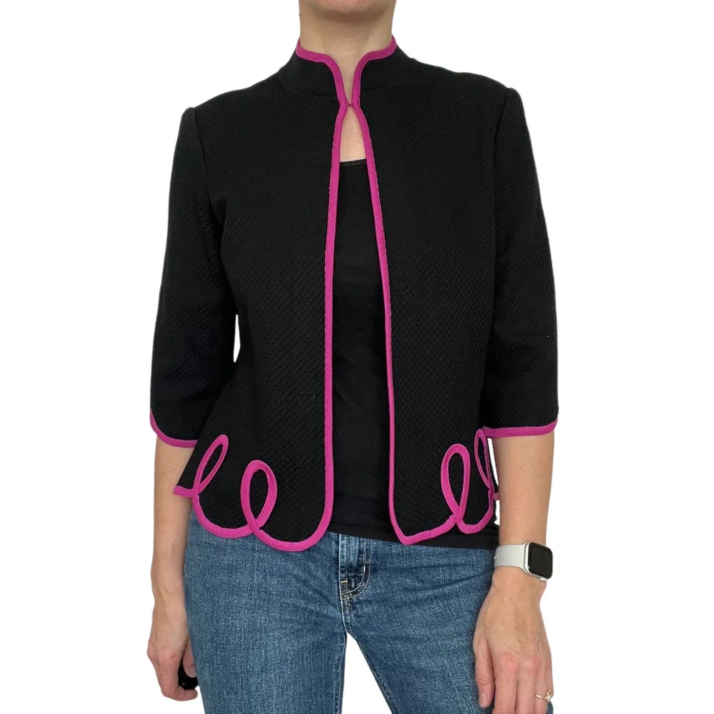 Ming Wang Formal Blazer Women Size PS